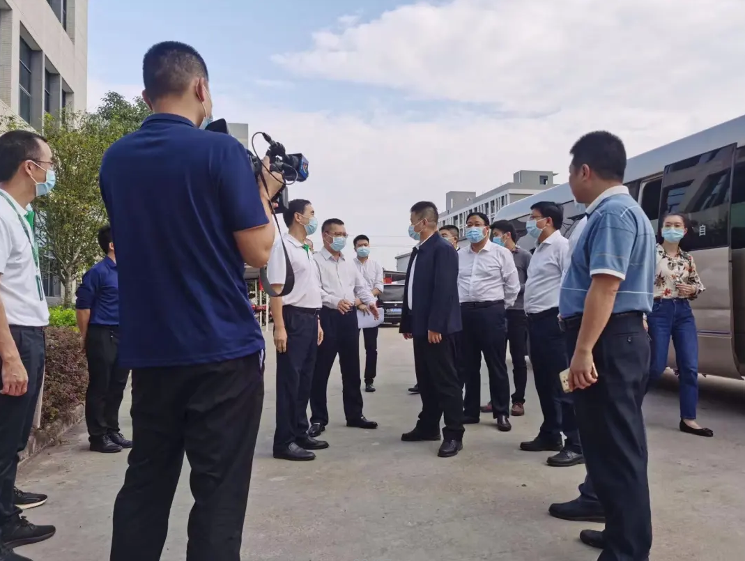 【领导考察】热烈欢迎英德市委书记一行莅临清远基地考察调研