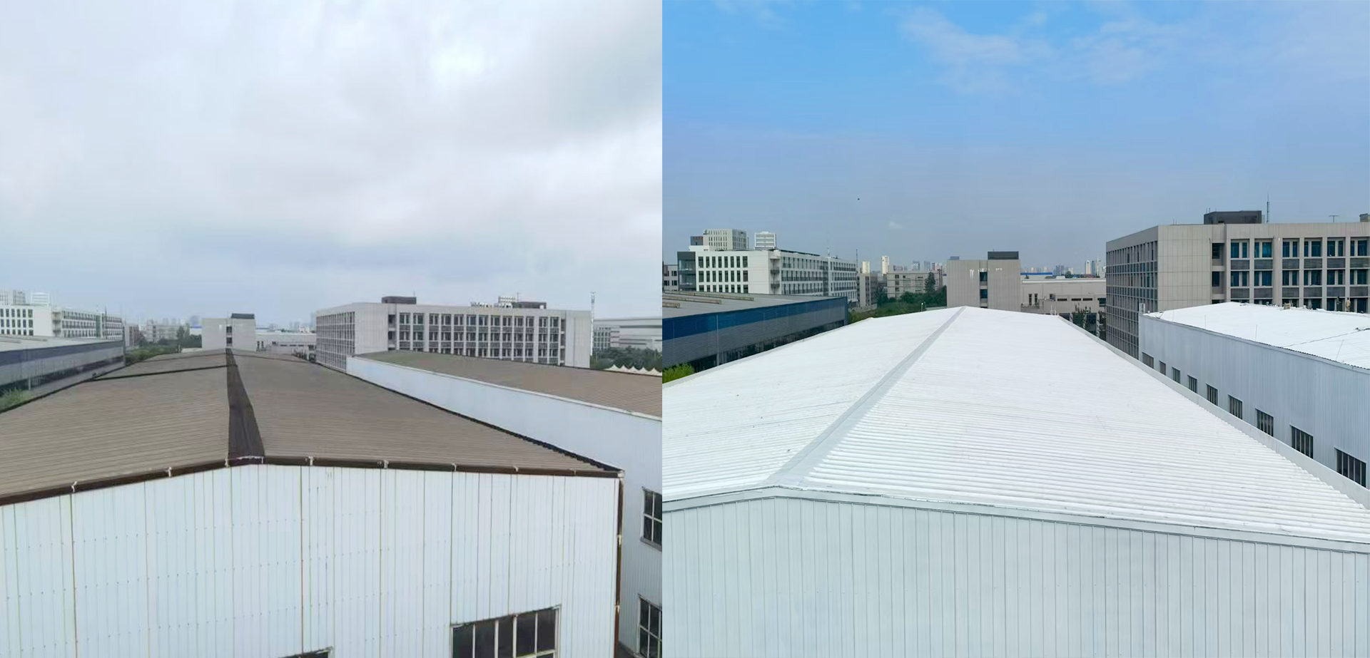 TPO防水卷材助力武汉一电气厂房焕新